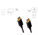 Cordon DisplayPort 1.2 CCS en 3,00m, CD0102