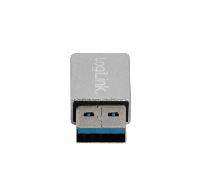 Adaptateur USB3.0 Type-A M vers USB3.2 Type-C F monobloc - AU0056