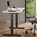 Pied de bureau assis-debout à réglage électrique, 1 moteur, 710–1 190 mm, noir 