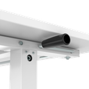 Bureau assis-debout réglable manuellement 