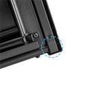 Convertisseur de bureau assis/debout avec plateau pour clavier, jusqu'à 15 kg, réglable, noir 