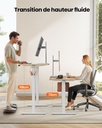 Bureau assis debout electrique