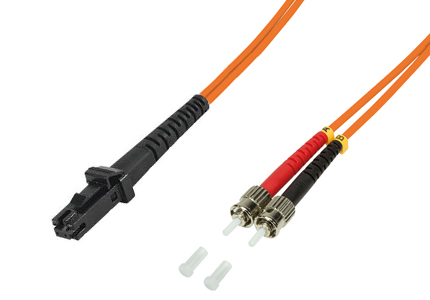Jarretière optique  MTRJ - ST Duplex Multimode 62.5/125µ 15,00 m