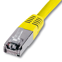 Cordon blindé RJ45 CAT.6 S-STP 2,00m  Jaune