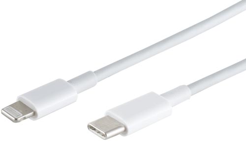 Cordon de raccordement USB-C vers Lightning 1m