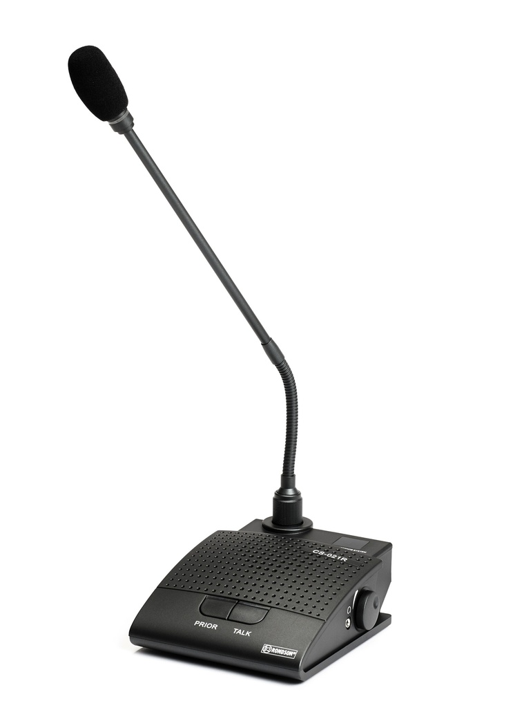 Pupitre Microphone Président avec touche Priorité CS-021R
