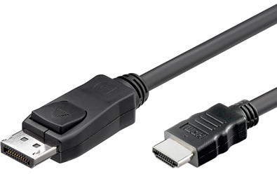 [1206417] Cordon DisplayPort 1.2/ HDMI - 1,00m