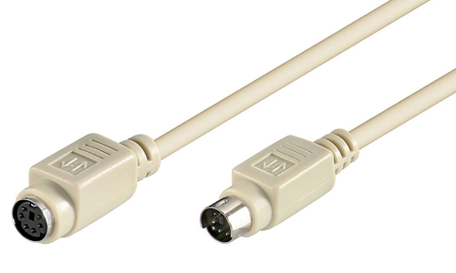 [1206503] Rallonge PS2 MiniDin6 M/F - 1,80m